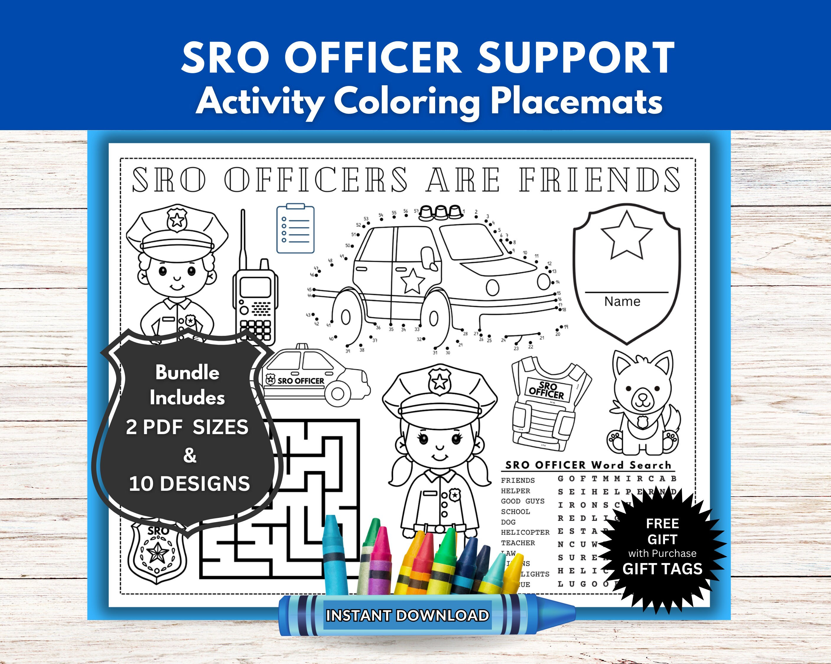 SRO Officer / School Resource Officer / Police Support Activity ...