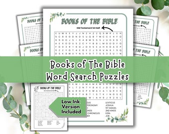 Libri della ricerca di parole della Bibbia, Studio della Bibbia stampabile, Giochi di gruppo giovanile, Giochi della Bibbia, Giochi di studio della Bibbia, Cristianesimo, Sacra Bibbia,