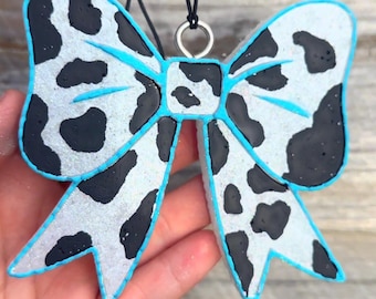 Car Freshies / Freshies / Cow Tag Freshie / Cow Print Freshie / Profumi per auto / Deodorante per auto