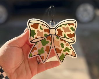 Hunting Car Freshies / Fall Freshies / Camo Bow Freshie / Mama Freshie / Car Scents / Car Freshener