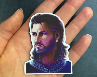 Baldur's Gate 3 Gale Sticker | Handmade Fanart, Glossy Laminated