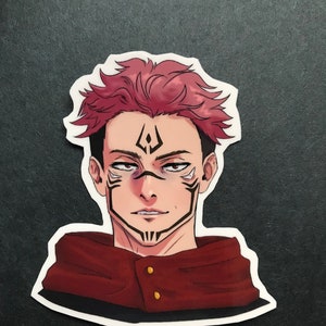 Ryomen Sukuna Vinyl Sticker | Fanmade JJK Sticker | Jujutsu Kaisen | Anime Sticker| Laptop Sticker | Waterproof, Laminated