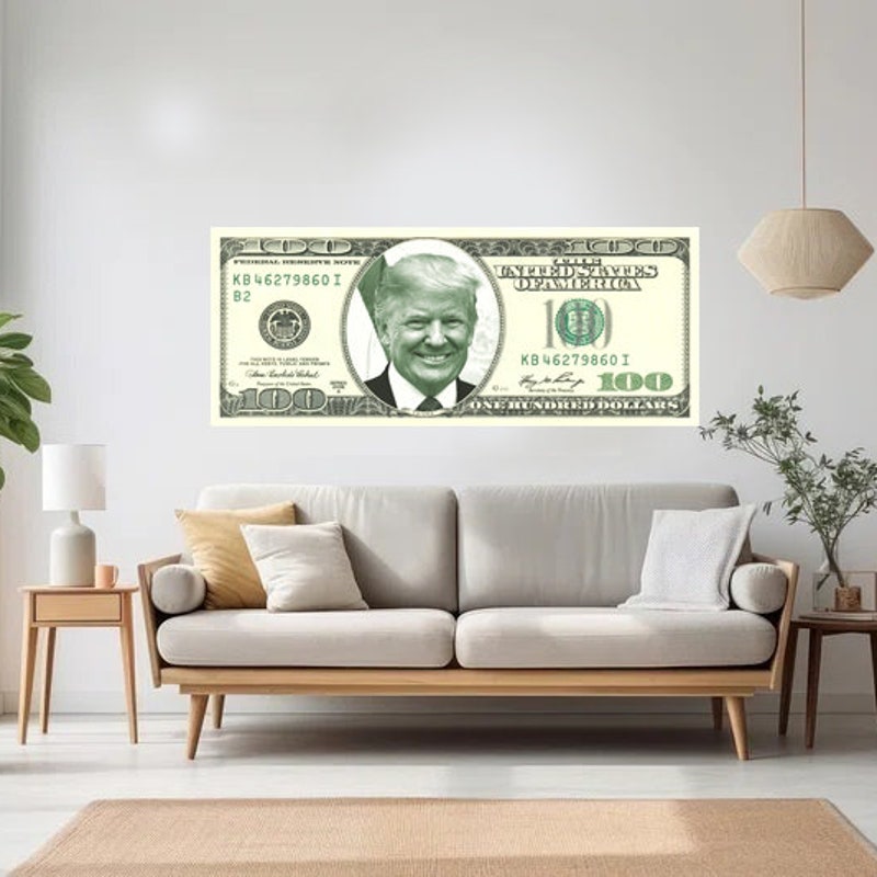 Trump 2 Dollar Bill - Etsy
