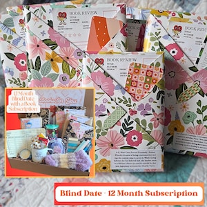 Blind Date With A Book: 12 Month Subscription, Book Lover Gift