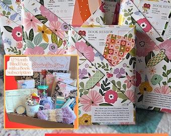 Blind Date With A Book: 12 Month Subscription, Book Lover Gift