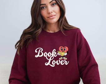 Book Lover Unisex Crewneck Sweatshirt
