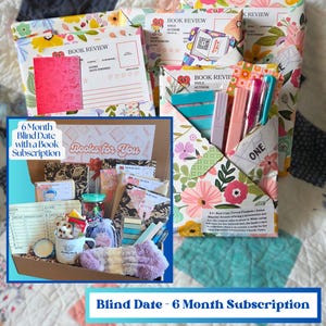 Personalized Blind Date With A Book Box: 6-Month Subscription