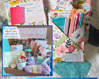 Personalized Blind Date With A Book Box: 6-Month Subscription