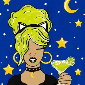 NEW - Every Woman Halloween Painting Kit - Paint Your Own - HandDrawn - Canvas Painting - Paint & Sip - Paint Party - DIY Paint Kit