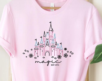 Magical Disney Castle Shirt, Disney Family Shirt, Disneyworld Shirt, Disney Shirts For Family, Disney Shirts