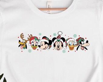 Disney Friends Christmas shirt, Mickey Christmas Shirt, Christmas Lights Shirt, Christmas Gifts, Disneytrip Shirt, Disney Christmas.