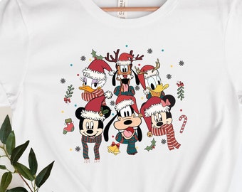 Disney Friends Christmas shirt, Mickey Christmas Shirt, Christmas Lights Shirt, Christmas Gifts, Disneytrip Shirt, Disney Christmas.