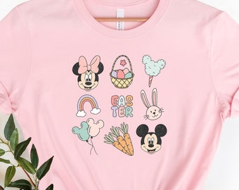 Disney Easter Shirts, Mickey And Friends Easter Shirt, Disney Easter Bunny Shirt, Disneyworld Easter Vacation Shirt Easter Family Shirt.