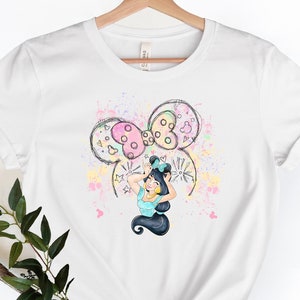 Disney Jasmine Princess Shirt, Princess Jasmine T-shirt, Disney Watercolor Tee, Disney Princess Jasmine Shirt, Disney Family Trip,