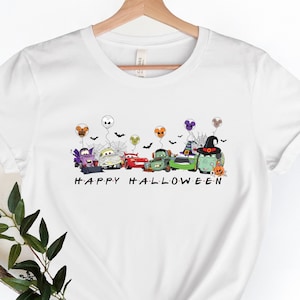 Happy Halloween Cars Shirt, Disney Halloween Cars Shirt, McQueen Shirt, Mater Shirt, Guido Shirt, Halloween Disney T-shirt 2024
