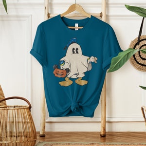 2025 Disney Mickey Halloween Comfort Colors Shirt, Mickey Ghost Shirt, Retro Mickey Spooky Shirt, Mickey&#39;s Not So Scary Shirt.