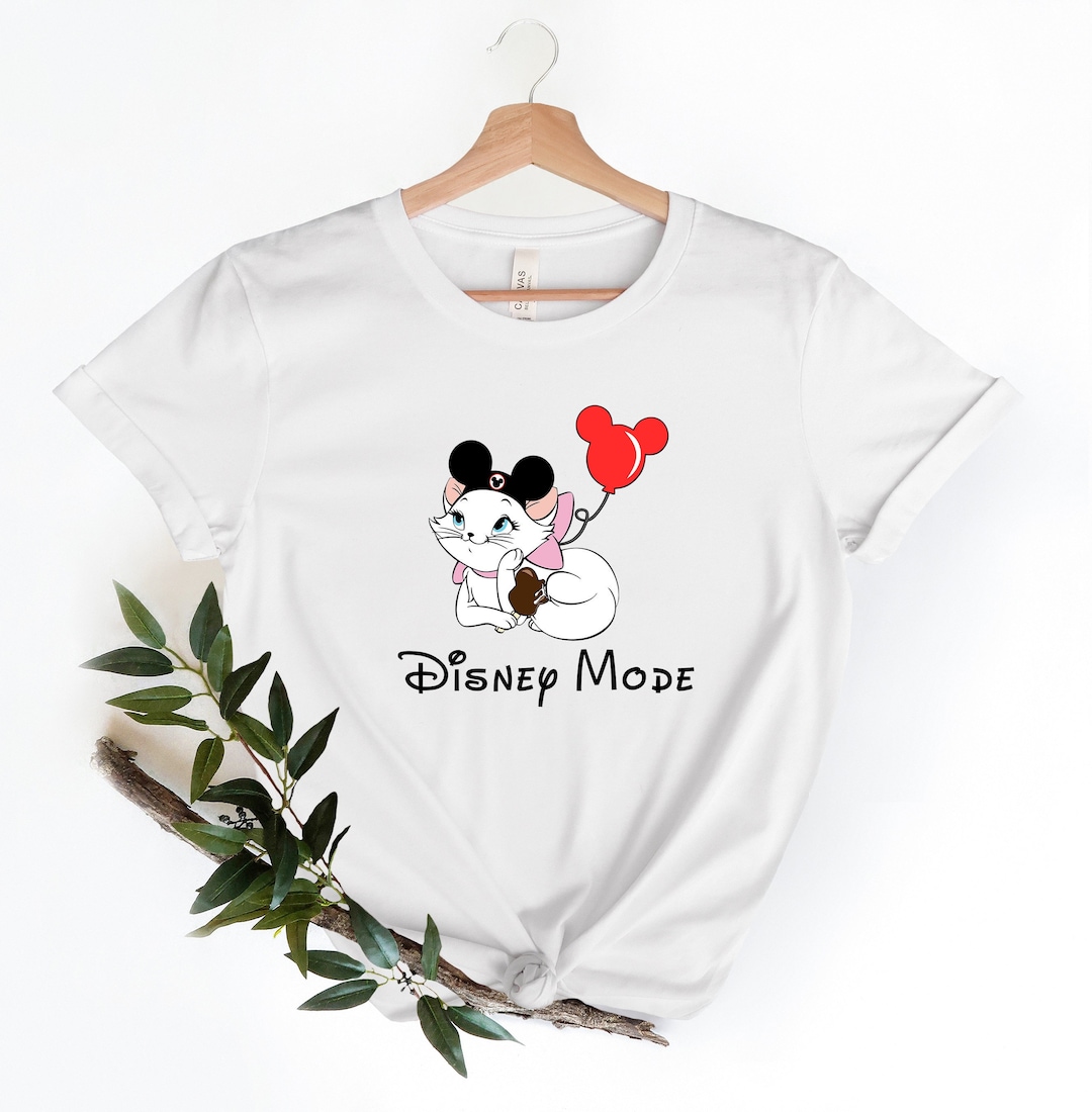 Marie Disney Mode Shirt, Marie Cat Shirt, Marie Aristocats Shirt ...