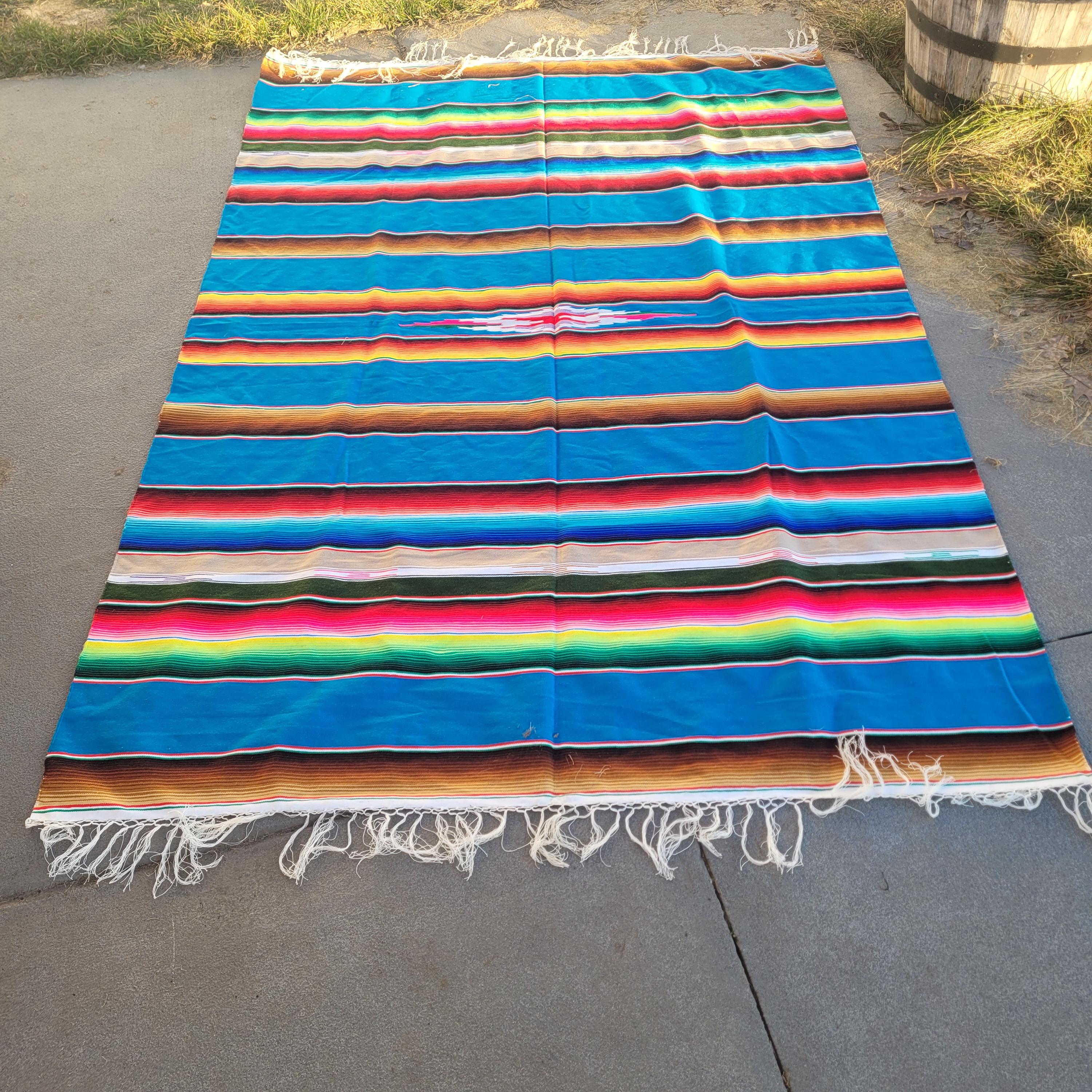 Mexican Saltillo Rug - Etsy