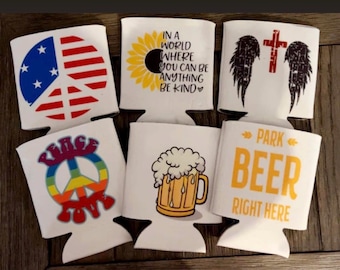 Can Coozies - Custom made your way with mugs & t-shirts to match!