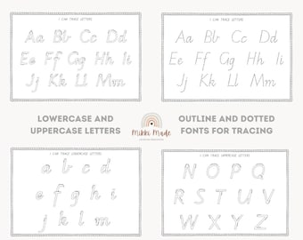 Letter Tracing | VIC, WA, NT State Font | Alphabet Tracing | Printable Worksheets | Letter  Formation | Instant Download