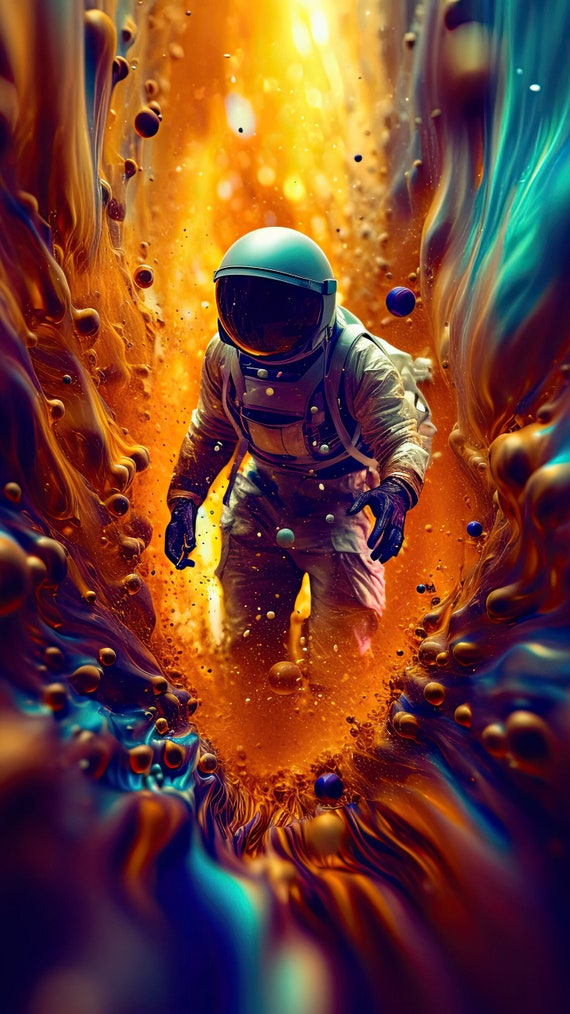Astronaut In The Ocean Live Wallpaper