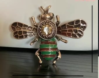 1pc Stylish Vintage Bee Brooch Pin for Men/Women - Adds a Touch of Class to Any Outfit