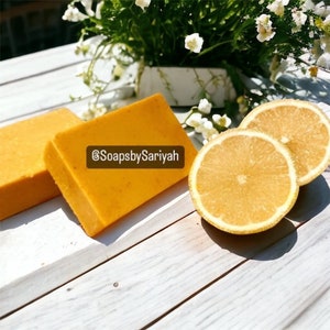 Turmeric Honey Goats Milk Soap: All Natural Artisan Body Wash