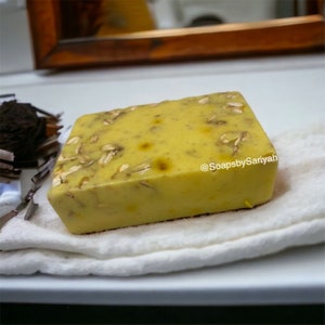 Jabón de Avena, jabón totalmente natural, sin aceite de coco, sin aceite de oliva. Gel de baño, lavado de cara
