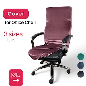 Office Chair Cover Desk Chair Cover For Office Chair Slipcover Computer Chair Cover Gaming Chair Covers Office Desk Decor, Home Office Decor