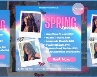 Blauer Spring Specials Flyer