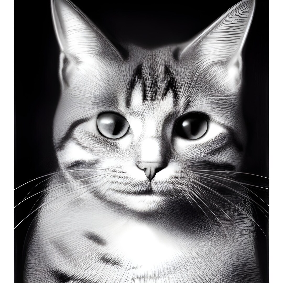 Printable Cat Art - Etsy