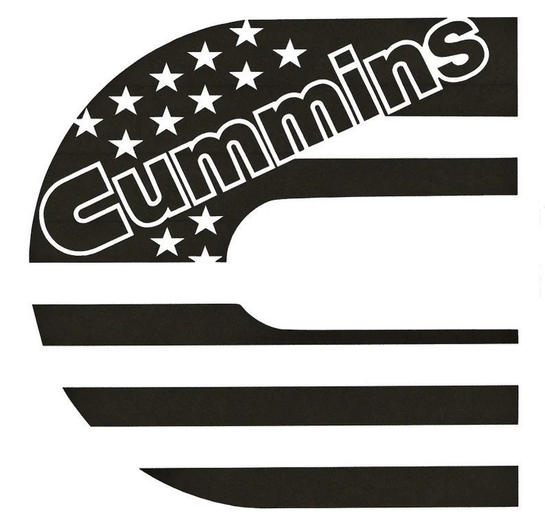 Cummins Flag Etsy