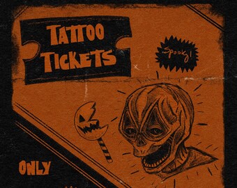 Tatueringsdesignbiljett: Misfit Hollow Co. (PDF)