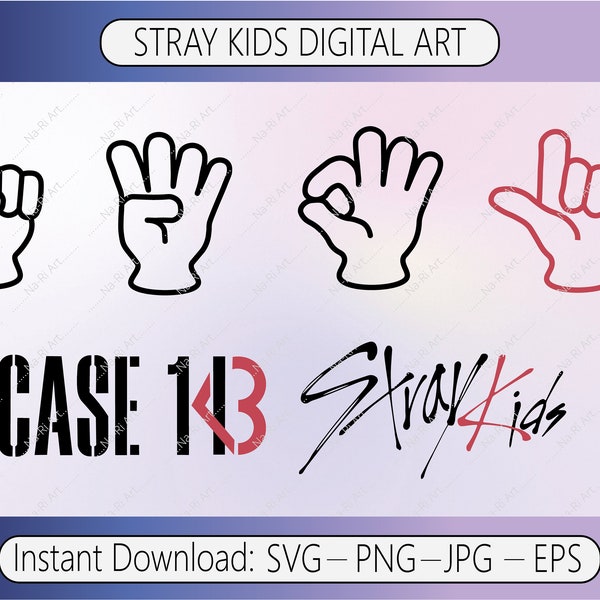 Stray Kids Logo Digital Download Etsy Canada