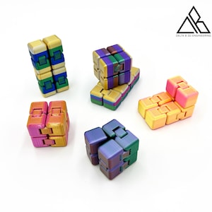 Fidget Cube - Infinity Cube - 3D Printed Fidget Toy