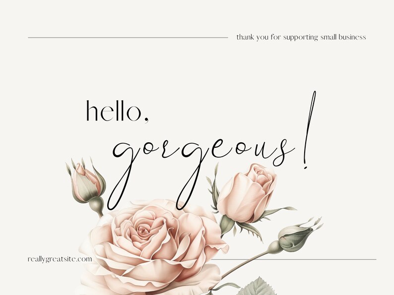 Vintage French Rose Clipart: Zestaw retro kwiatowy PNG (pobieranie cyfrowe) zdjęcie 7