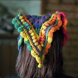 Crochet Pride Bandana - Wanderlust Bandana