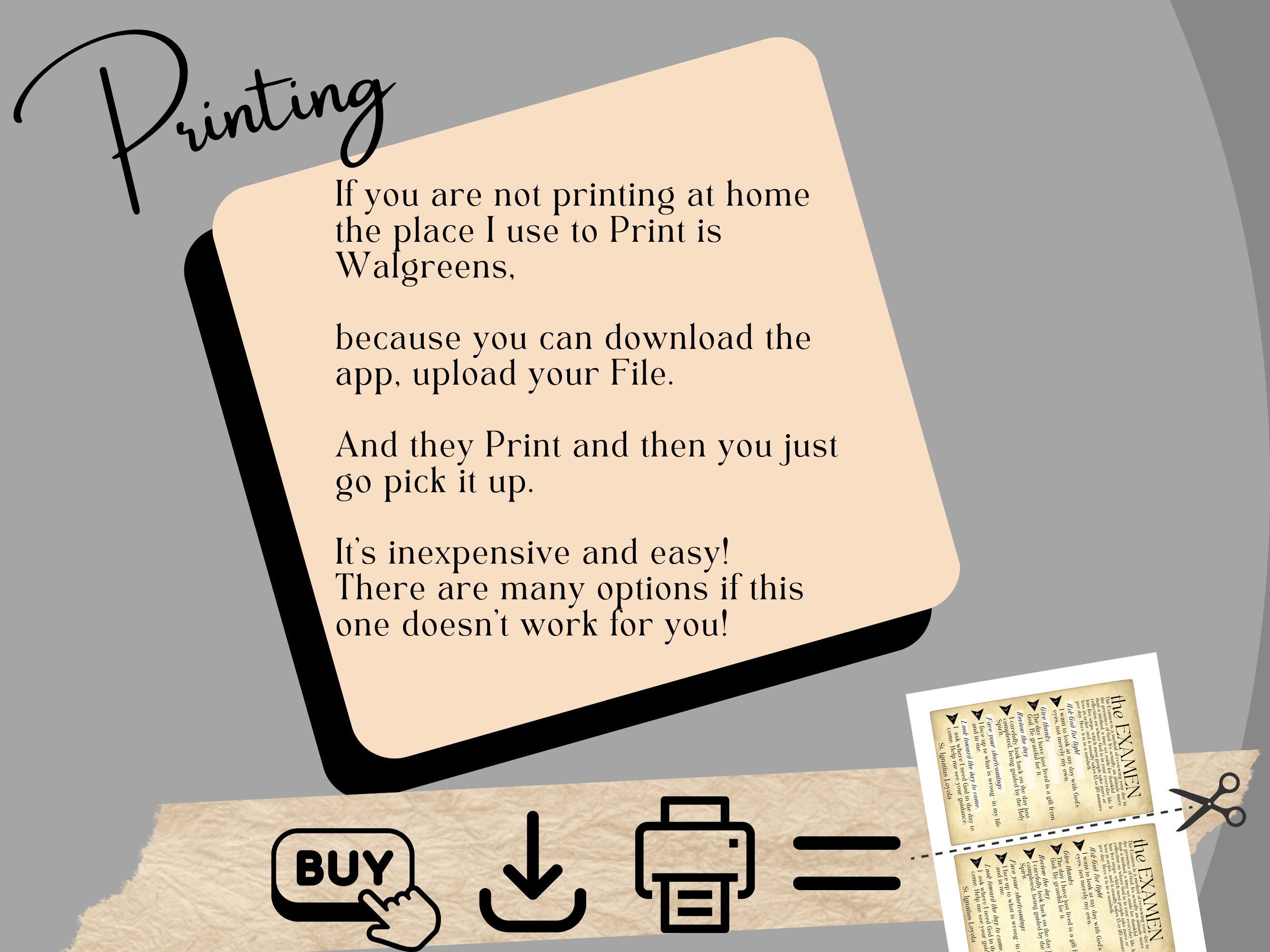 Examen Prayer Card Examen Prayer Card Printable Examen - Etsy Schweiz