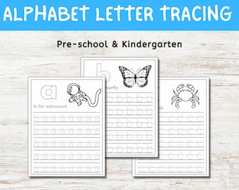 Printable Alphabet Workssheet, Coloring page, Handwriting Worksheet, writing practice, Learning Activities, Kindergarten Printables