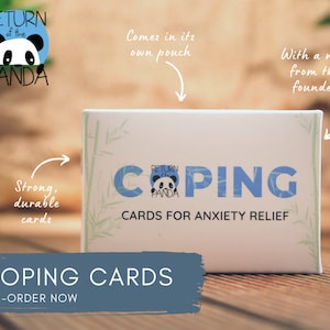 Coping kaarten voor angst, stress en zorgen