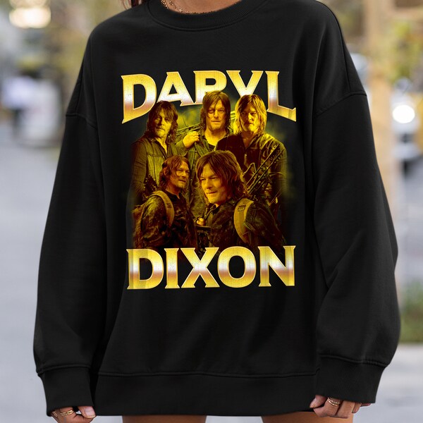 The Walking Dead Daryl Dixon Sweatshirt - New Wings Design