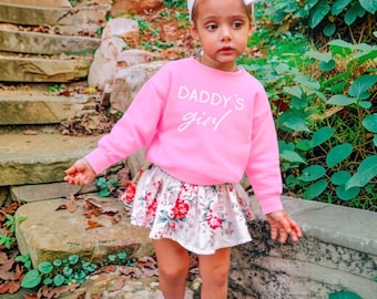 Daddy’s Girl Children’s Jumper, personalised Father’s Day gifts, Custom Kids Sweatshirt