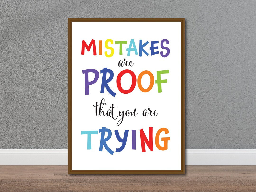 Motivational Poster, Classroom Motivational Poster, Kids Room Wall Art ...