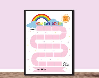 Printable Reward Chart, Potty Training Chart, Boys Sticker Chart ...