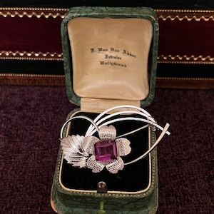Japan Vintage Flower Brooch