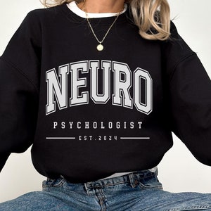 CUSTOM neuropsychologist sweater gift for neuropsychology graduation gift for neuropsychologist