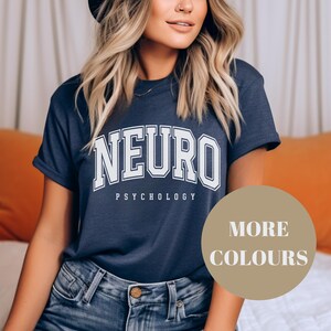 Neuropsychology tshirt for neuropsychologist gift for psychologist tshirt psychology tshirt gift