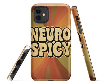 NEUROSPICY iPhone Abdeckung für Bewusstsein für Neurovielfalt