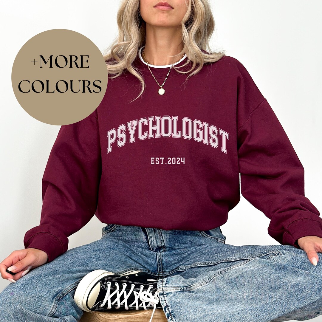 Psych Sweaters Custom Psychologist Sweater for Psychologist Gift for Graduation Gift ...