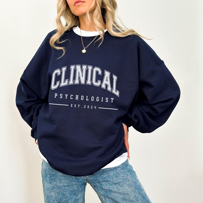 Psych Sweaters CUSTOM Clinical Psychologist Sweater for Clinical Psychology Graduate ...